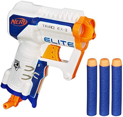 NERF N-STRIKE ELITE TRIAD EX-3 BLASTER