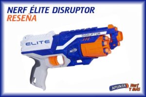 Nerf Élite Disruptor: La pistola de dardos que rompe el molde