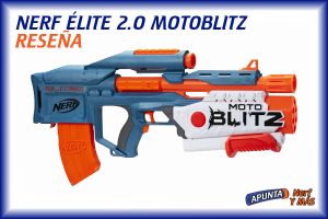 Reseña NERF Élite 2.0 Motoblitz CS 10