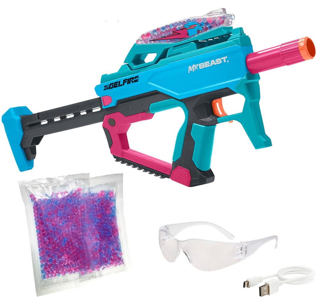 Reseña a fondo de Nerf Pro Gelfire X MrBeast Blaster Apunta NERF y más