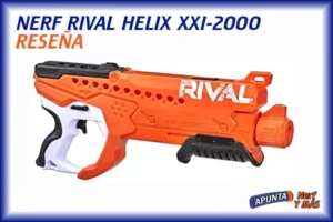 Nerf Rival Helix XXI-2000: El Lanzador de Dardos Con Efecto